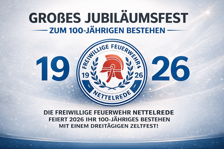 100 Jahre Feuerwehr Nettelrede